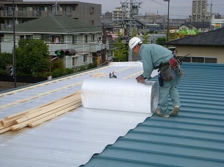 屋根の暑さ対策 リフレクティックス 遮熱シート 屋根の暑さ対策 リフレクティックス 遮熱シート