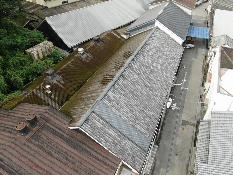 高知 瓦屋根 接着カバー工法 雨漏り