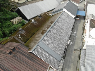 瓦屋根雨漏り補修工事