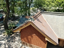 銅板屋根完了