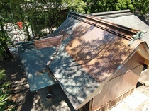 銅板屋根完了