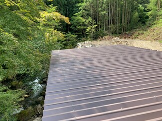 養殖場の新築屋根工事