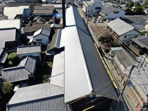 屋根工事:後