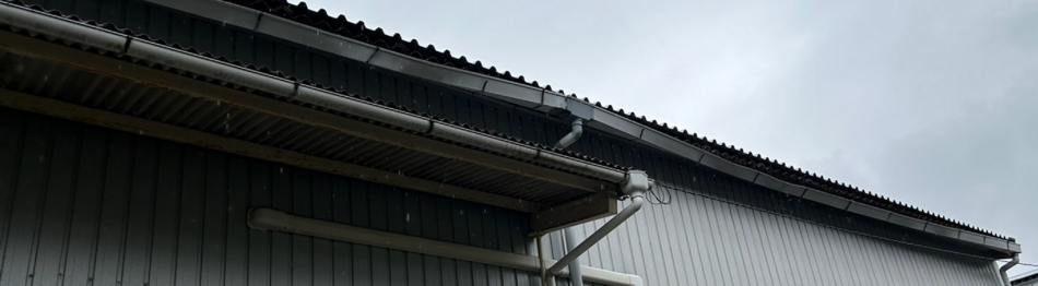 雪が積もった屋根